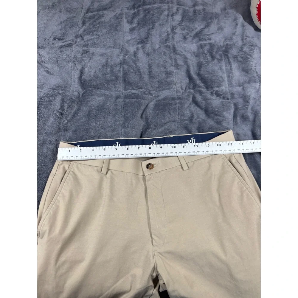 Lauren Ralph Lauren Mens Khaki Chino Pants Stretch Cotton Blend 32W x 30L Tan